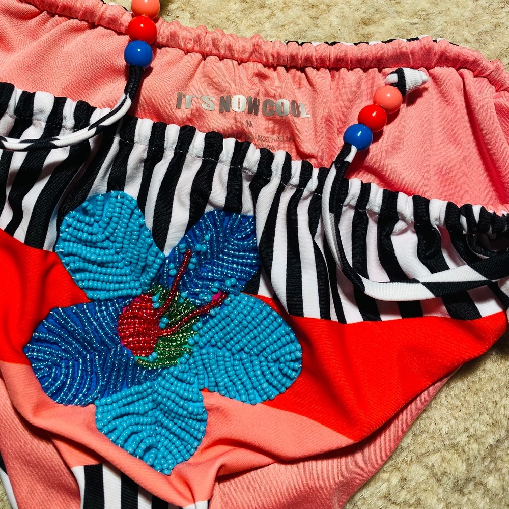 COPY - IT’SNOWCOOL Tropicana Beaded Bikini Bottoms